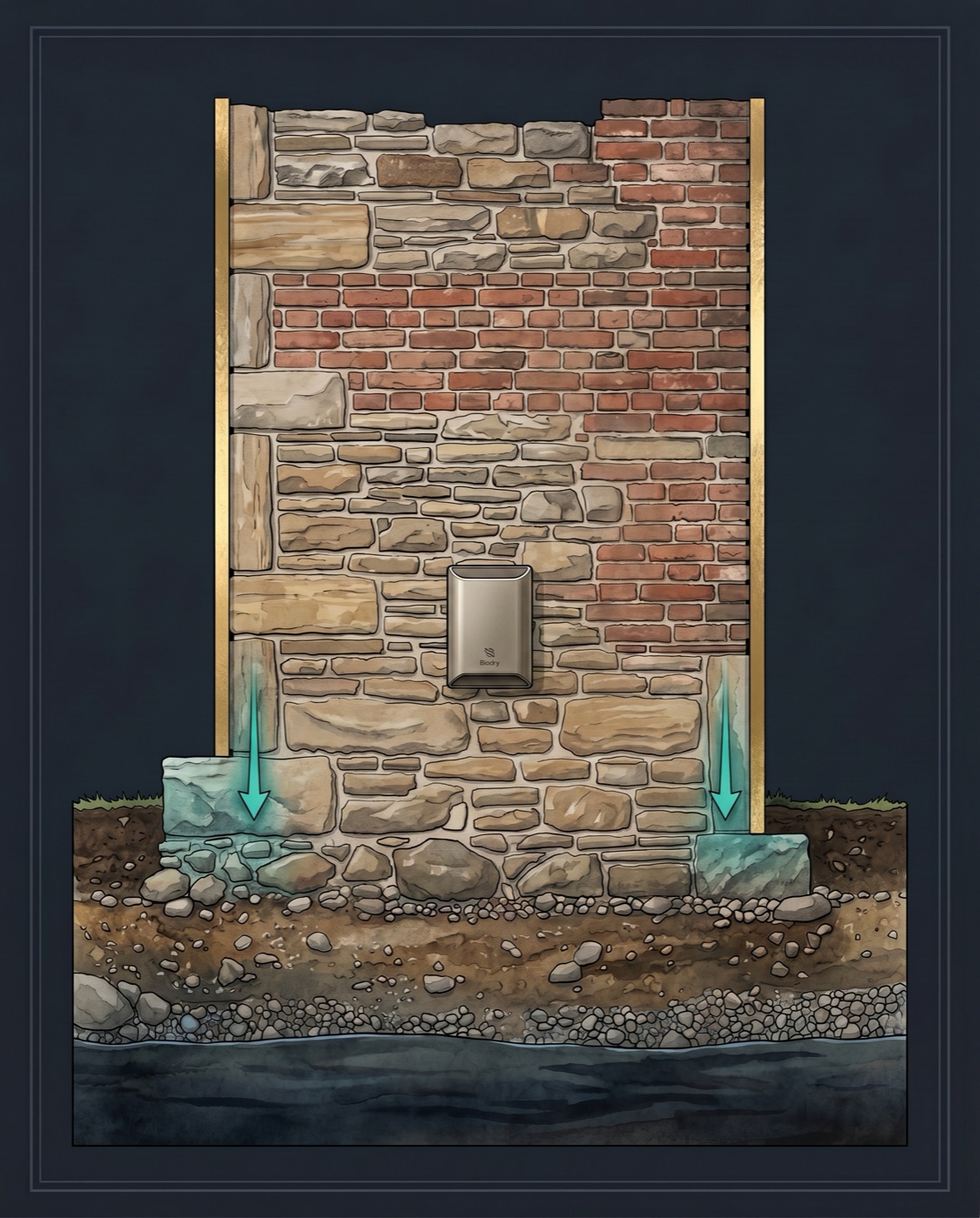 Fase 4 · El secado de la pared